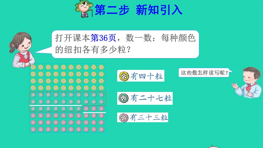 2022一年级数学下册 第4单元 100以内数的认识第3课时 100以内数的读写课前预习课件 新人教版.pptx_第3页