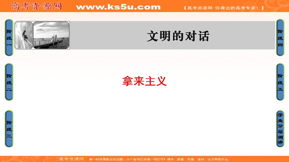 2016-2017学年苏教版高中语文必修三课件：第3单元 文明的对话 拿来主义 .ppt_第1页