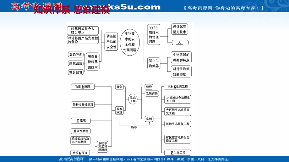 2021-2022学年人教版生物选修3课件：阶段提升课 专题5 生态工程 .ppt_第2页