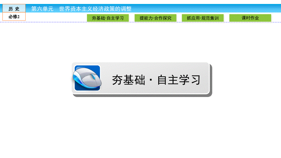 2019-2020学年人教版历史必修二培优学案课件：第6单元 世界资本主义经济政策的调整6-17 .ppt_第3页