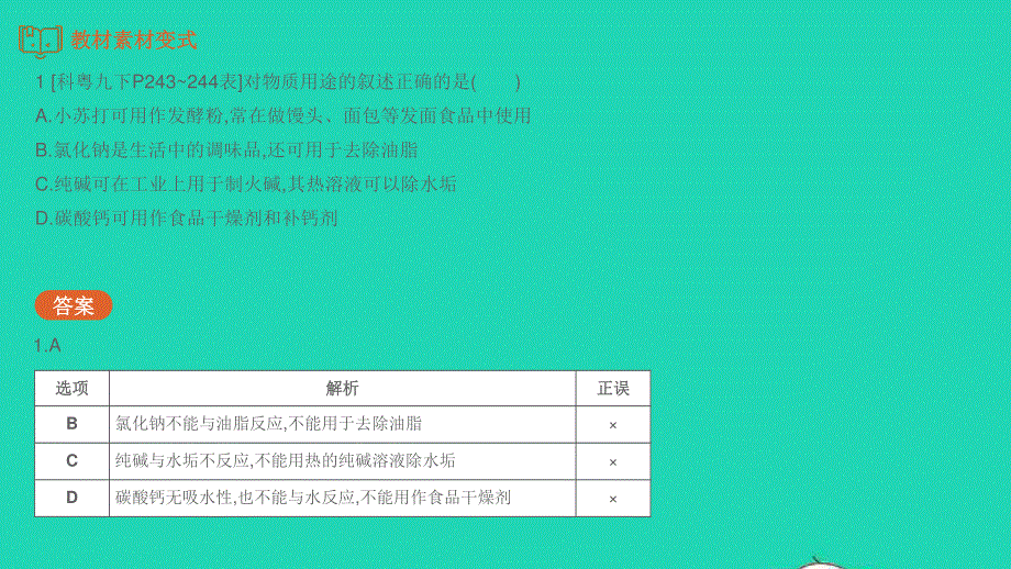 2023中考化学教材基础练 第十一单元 盐 化肥课件.pptx_第3页