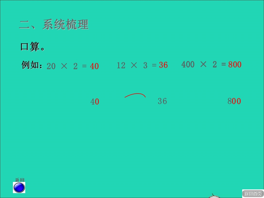 2021三年级数学上册 回顾整理（1）整数乘除法课件 青岛版六三制.ppt_第3页