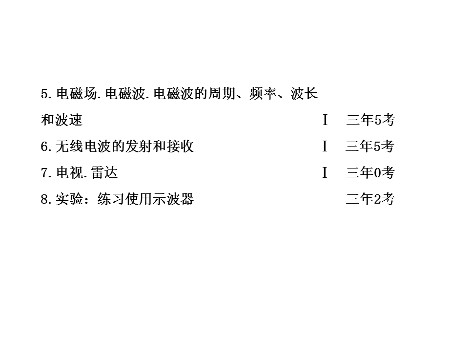 2014年高中物理广西专用一轮复习课件：13交变电流电磁场和电磁波.ppt_第3页