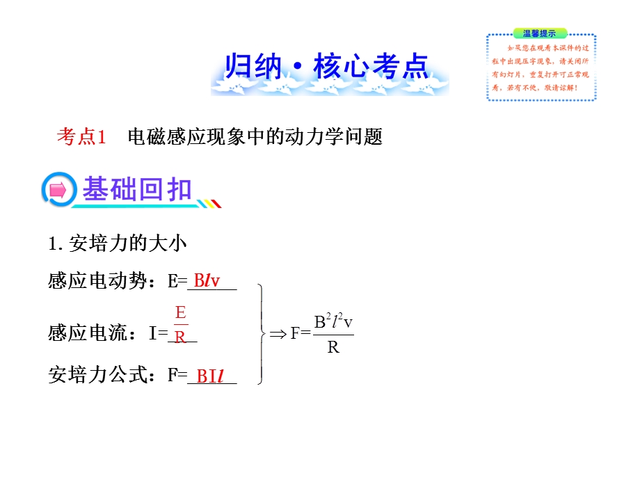 2014年高中物理广西专用一轮复习课件：12.4电磁感应的综合应用（二）.ppt_第2页