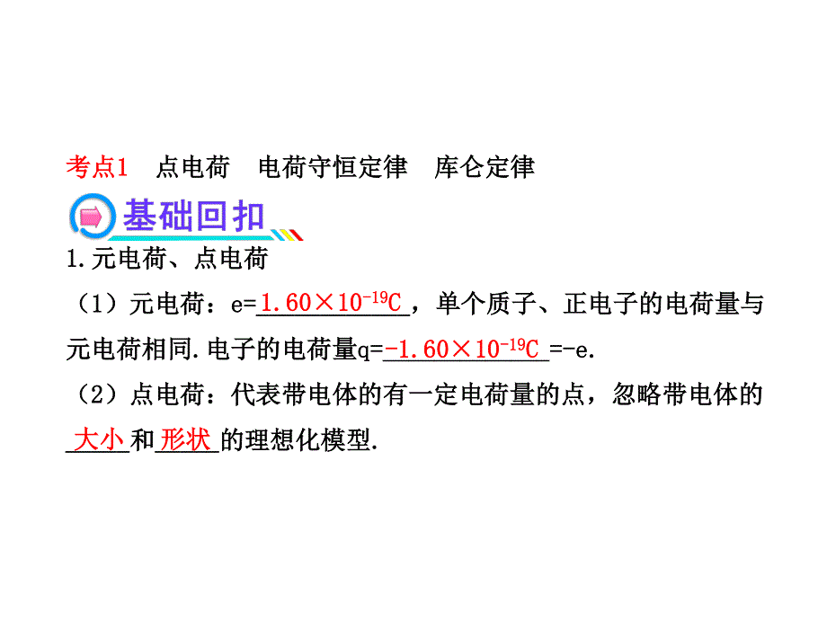 2014年高中物理广西专用一轮复习课件：9.1库仑定律　电场强度.ppt_第3页