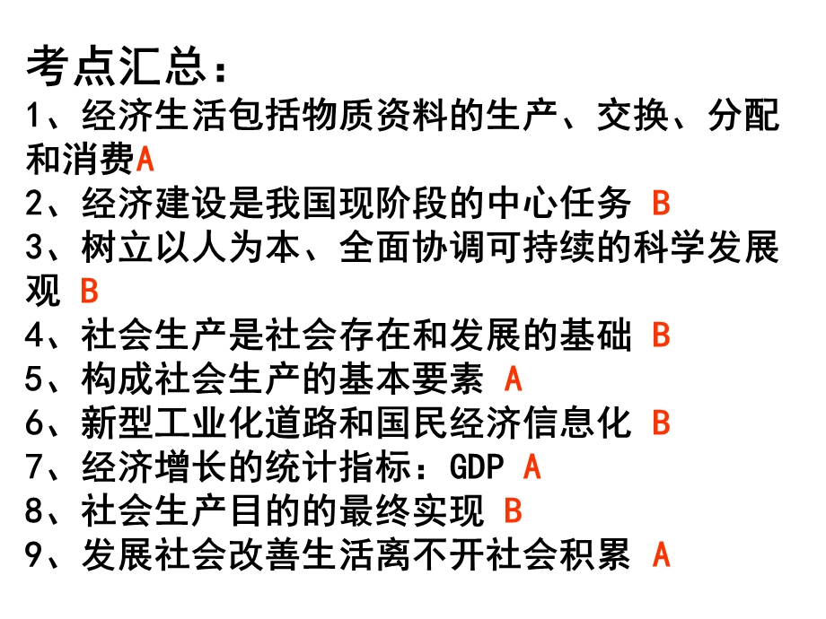 上海市高中政治（沪教版）精品课件：高一上册《经济常识》前言 第一课 发展经济与改善生活 .ppt_第2页