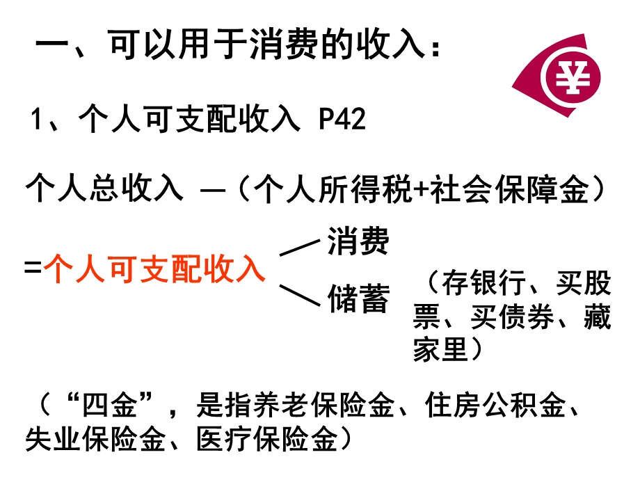 上海市高中政治（沪教版）精品课件：高一上册《经济常识》第二课 适度消费和合理消费 .ppt_第3页