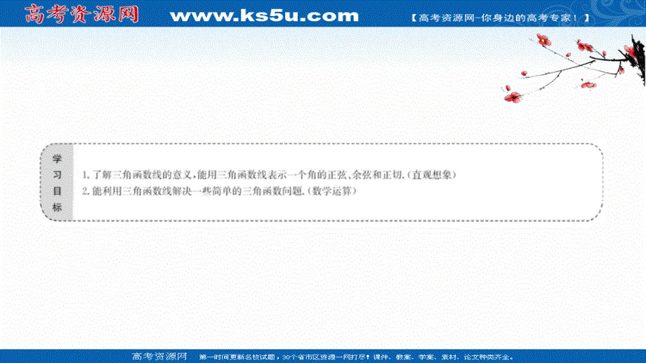 2021-2022学年数学人教A必修4课件：1-2-1 任意角的三角函数（二） .ppt_第2页