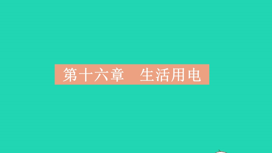 2023中考物理 基础双练 真题基础练 第十六章 生活用电课件.pptx_第2页