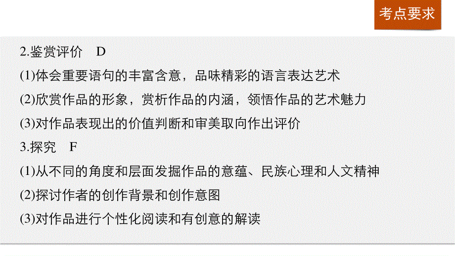 2017版高考语文人教版（全国）一轮复习课件：文学类文本阅读 小说阅读 专题二 真题真练 .pptx_第3页