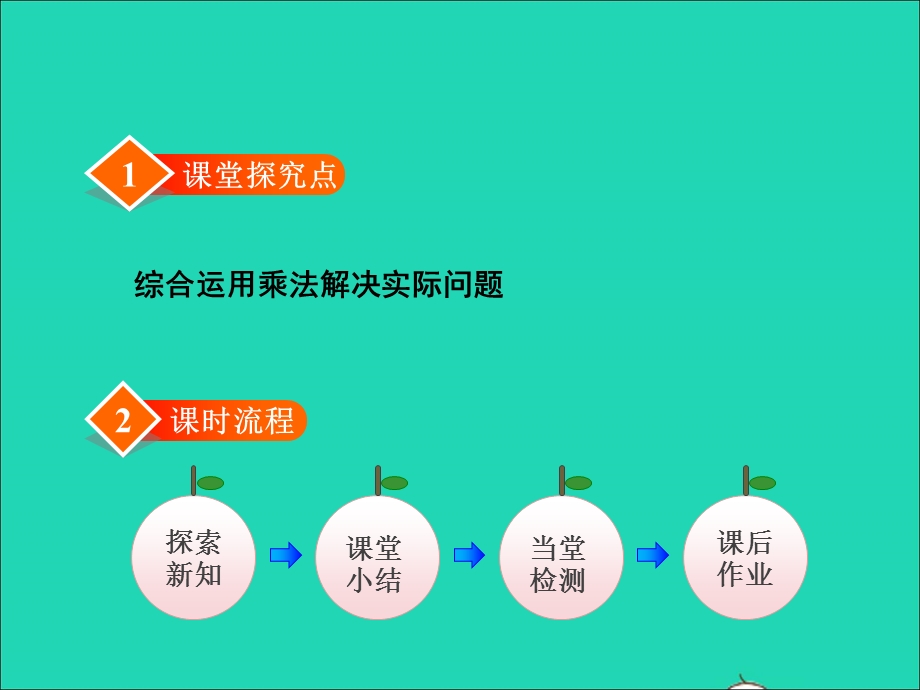 2021三年级数学上册 第6单元 乘法第4课时 去奶奶家--综合运用乘法解决实际问题授课课件 北师大版.ppt_第2页