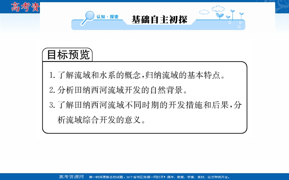 2016人教版地理必修3课件：第三章 第二节 流域的综合开发——以美国田纳西河流域为例.ppt_第2页