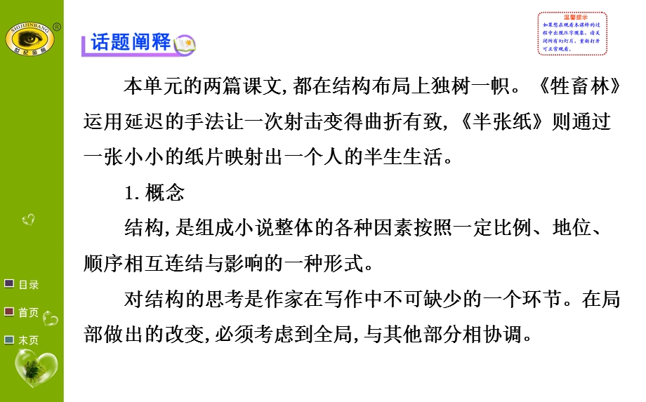 世纪金榜 2015最新版高中语文选修课件外国小说欣赏 外国小说话题突破系列之六.ppt_第2页