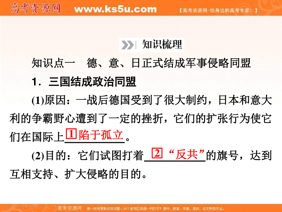 2020历史同步导学提分教程人民选修三课件：专题三 第二次世界大战3-3 .ppt_第3页