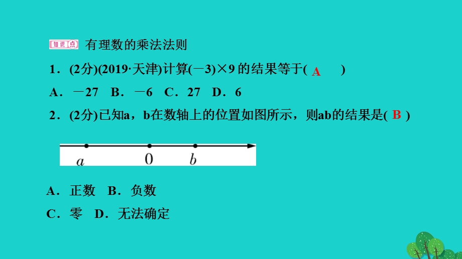 2022七年级数学上册 第1章 有理数1.ppt_第3页