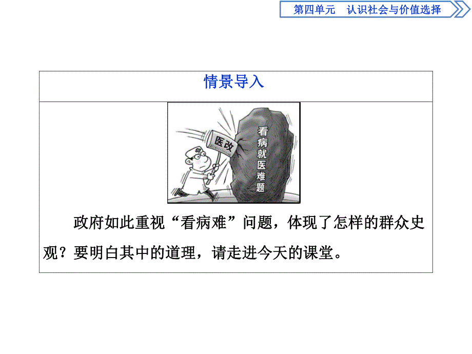 2019-2020学年人教版政治必修四同步课件：第四单元 第十一课 第二框　社会历史的主体 .ppt_第3页