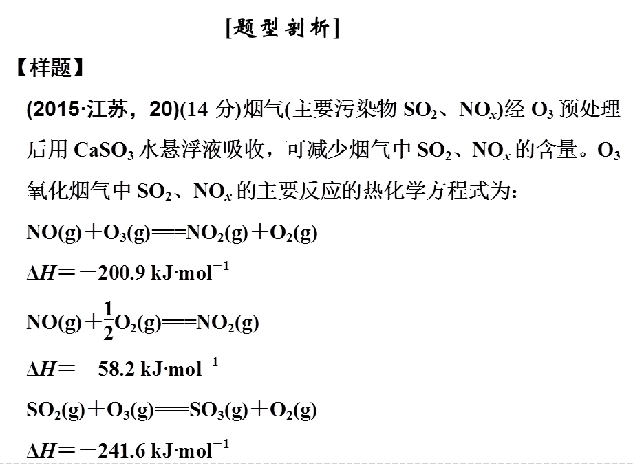 2016创新设计浙江专用高考化学二轮专题复习课件：下篇 专题一 压轴题型五 .ppt_第3页