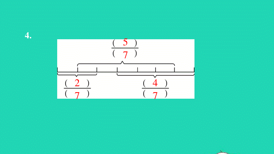 2021三年级数学上册 第八单元 分数的初步认识第3课时 认识几分之几习题课件 新人教版.ppt_第3页