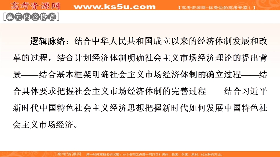 2019-2020学年人教版政治选修二课件：专题5 1　我国计划经济体制的形成及作用 .ppt_第2页