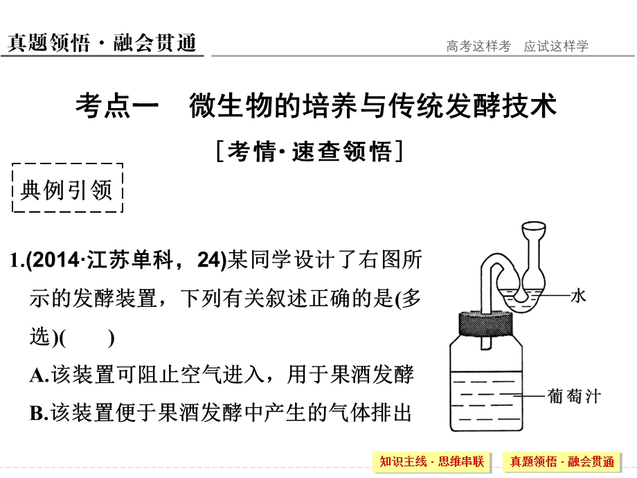 2016创新设计江苏专用高考生物二轮专题复习课件：第八单元生物技术实践 .ppt_第3页