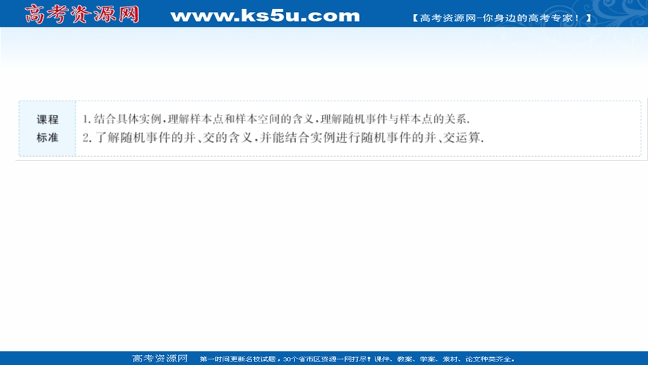 2021-2022学年数学苏教版必修第二册课件：第15章 15-1 随机事件和样本空间 .ppt_第2页