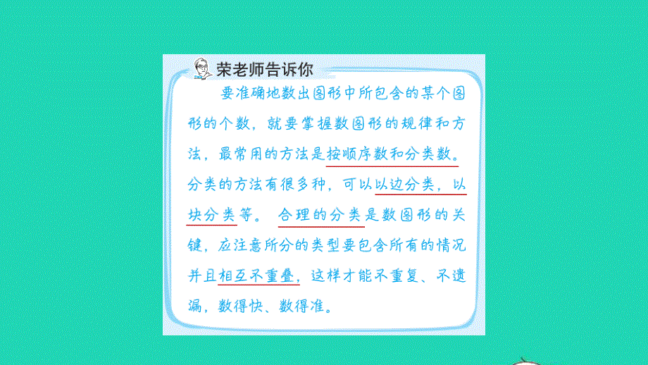 2021三年级数学上册 第八单元 探索乐园第5招 巧数图形课件 冀教版.ppt_第2页