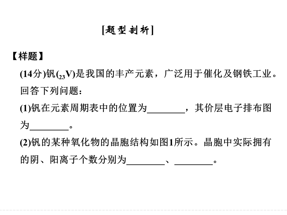 2016创新设计浙江专用高考化学二轮专题复习课件：下篇 专题一 压轴题型六 .ppt_第3页