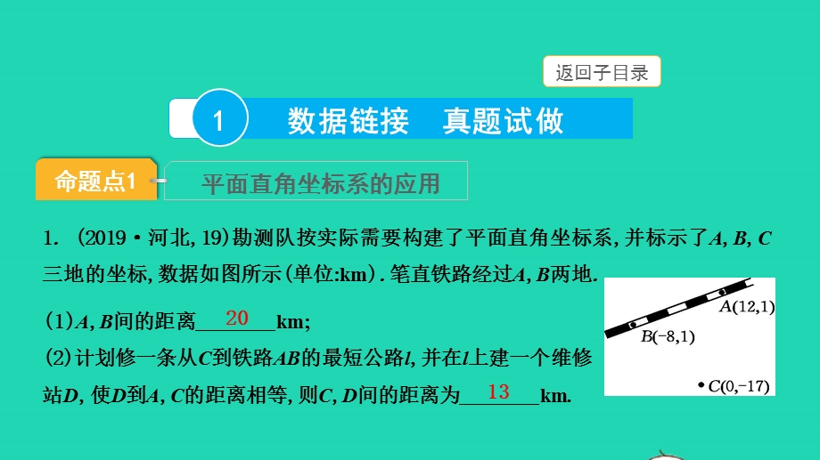 2022中考数学 第一部分 知识梳理 第三单元 函数第10讲 平面直角坐标系与函数课件.pptx_第3页