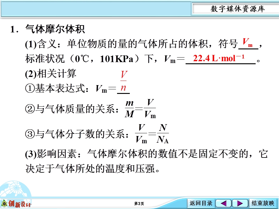 2016创新设计高考总复习化学人教版课件：1-02.考点强化气体摩尔体积与阿伏加德罗定律.ppt_第3页