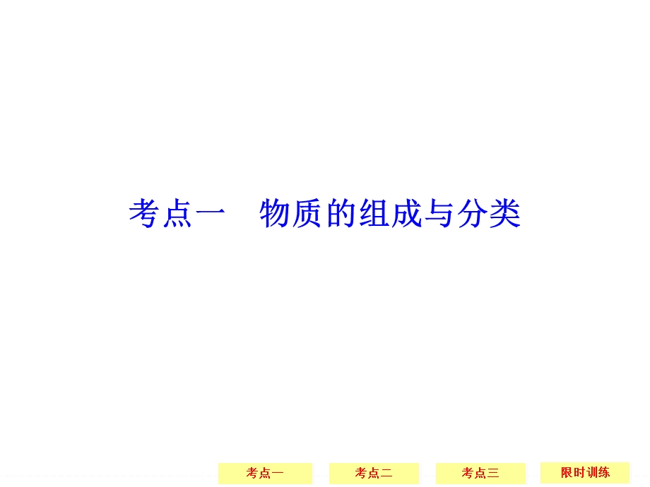 2016创新设计高考总复习化学（人教版 安徽）课件：2-1物质的组成、性质和分类.ppt_第3页