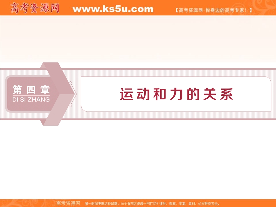 2019-2020学年人教版新教材物理必修第一册课件：第4章 1 第1节　牛顿第一定律 .ppt_第1页