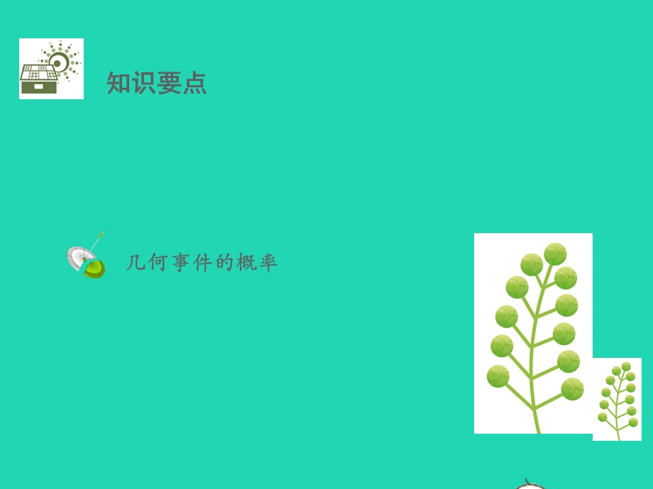 七年级数学下册 第六章 概率初步 3 等可能事件的概率第2课时 几何事件的概率教学课件 （新版）北师大版.pptx_第2页