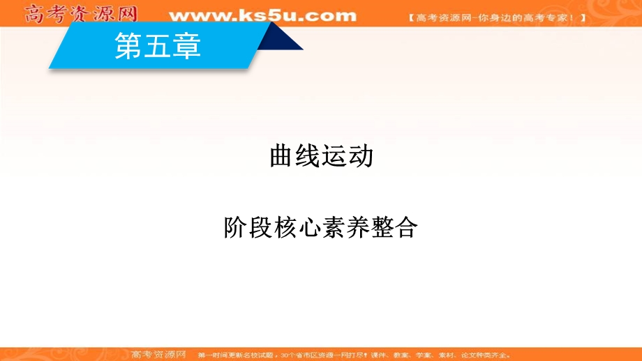 2019-2020学年人教版物理必修2课件：阶段核心素养整合5 .ppt_第2页