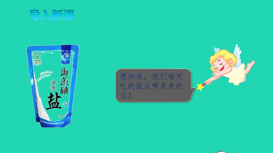 九年级化学下册 第八单元 海水中的化学 第二节 海水晒盐 一 海水晒盐的过程教学课件 （新版）鲁教版.pptx_第2页