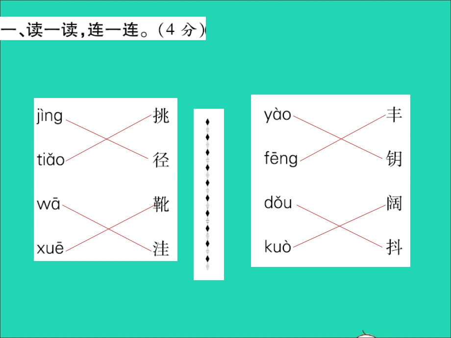 2021三年级语文上册 第二单元测试习题课件 新人教版.ppt_第2页