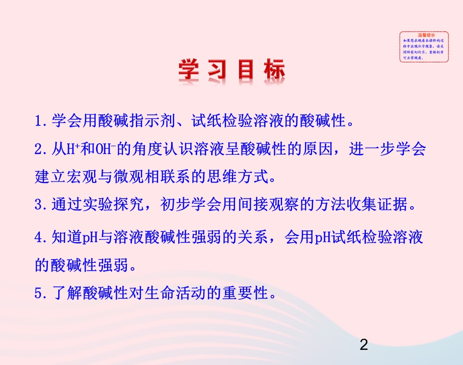 九年级化学下册 第七单元 第三节 溶液的酸碱性课件 鲁教版.ppt_第2页