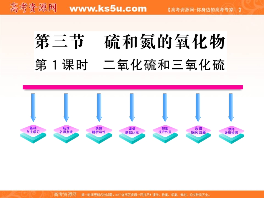 2016学年高一化学人教版必修1同步课件：《硫和硫的氧化物》PPT课件3 .ppt_第1页