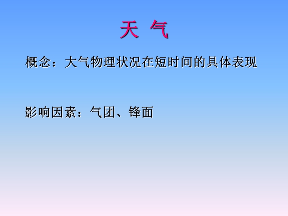 2015-2016地理必修Ⅰ湘教版第2章第3节课件（共21张）锋面与天气.ppt_第2页