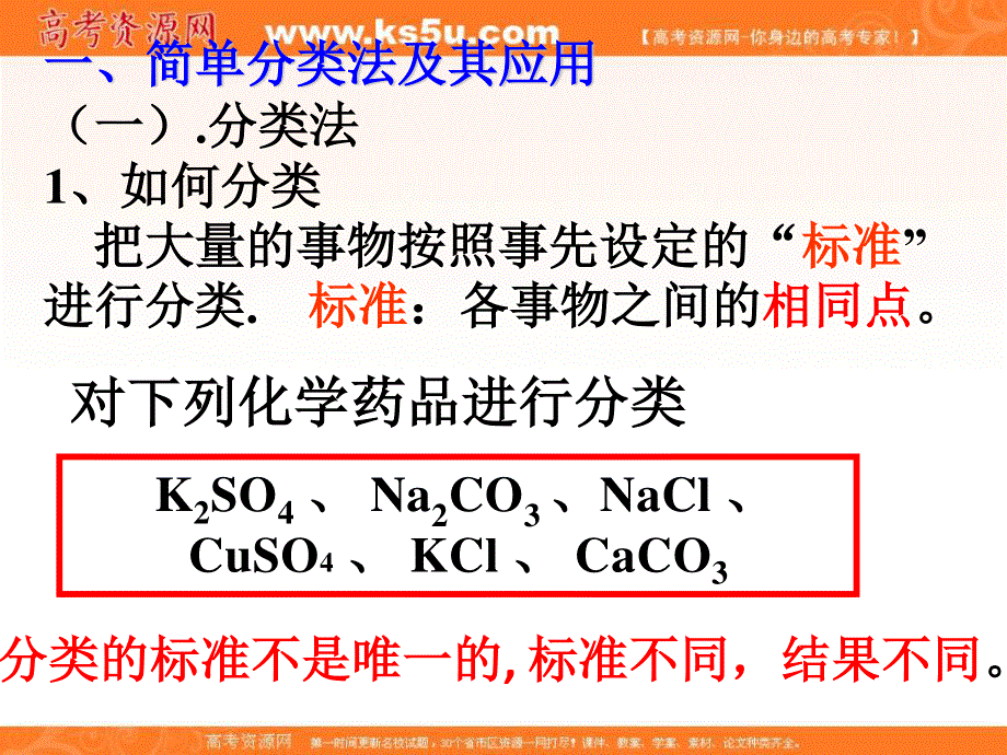 2016学年高一化学人教版必修1同步课件：《物质的分类》PPT课件11 .ppt_第3页