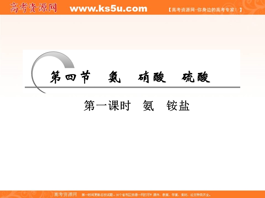 2016学年高一化学人教版必修1同步课件：《氨、硝酸、硫酸》PPT课件5 .ppt_第3页