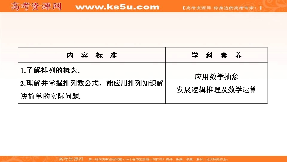 2020-2021学年人教A版数学选修2-3课件：1-2-1 第一课时　排列与排列数公式 .ppt_第2页