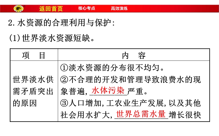 2017届世纪金榜高中地理一轮全程复习方略（教师用书）-自然资源的利用与保护 （共44张PPT） .ppt_第3页