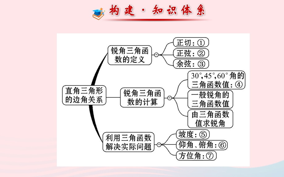 九年级数学下册 第一章直角三角形的边角关系阶段专题复习习题课件 北师大版.ppt_第2页