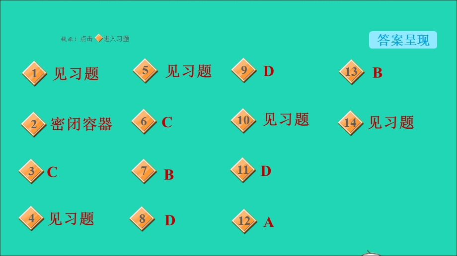 2021九年级化学上册 第5单元 化学方程式 课题1 质量守恒定律第1课时 质量守恒定律习题课件（新版）新人教版.ppt_第2页