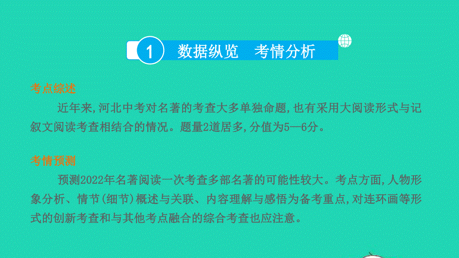 2022中考语文 第三部分 现代文阅读 课题十六 名著阅读课件.pptx_第2页