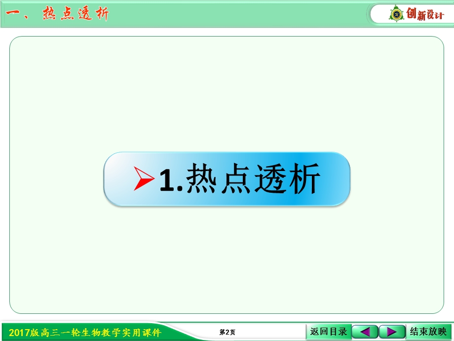 2017届人教版高三生物第一轮复习课件：3-1-6 下丘脑在激素调节中的作用 .ppt_第2页