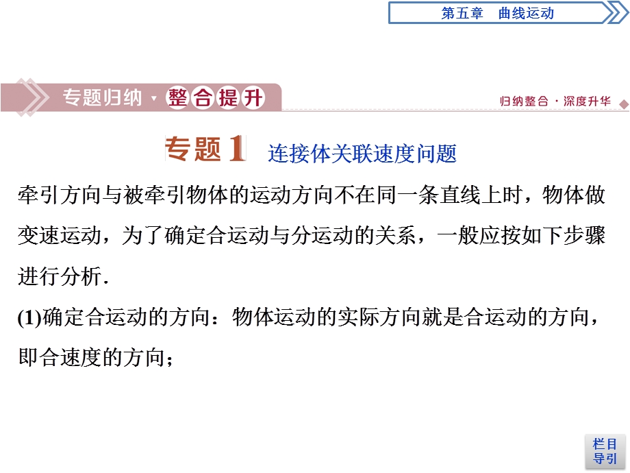 2019-2020学年人教版物理必修二新素养浙江专用课件：第五章　章末优化总结 .ppt_第3页