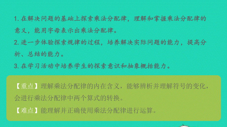 2023四年级数学下册 六 运算律第5课时 乘法分配律课件 苏教版.pptx_第2页