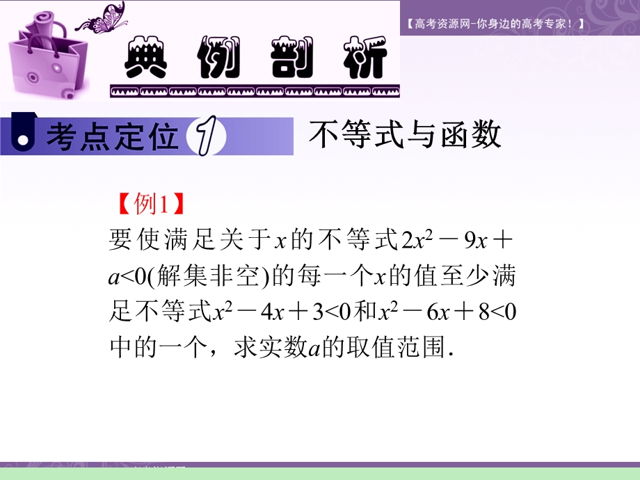 2012届江苏苏教版学海导航高中新课标总复习（第1轮）文数：第6章第41讲 不等式的综合应用.ppt_第3页