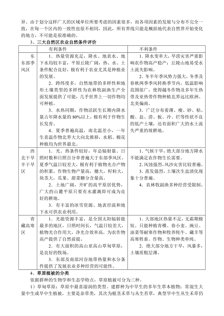 1.0《中国的区域差异》教案（旧人教选修二）.doc_第3页